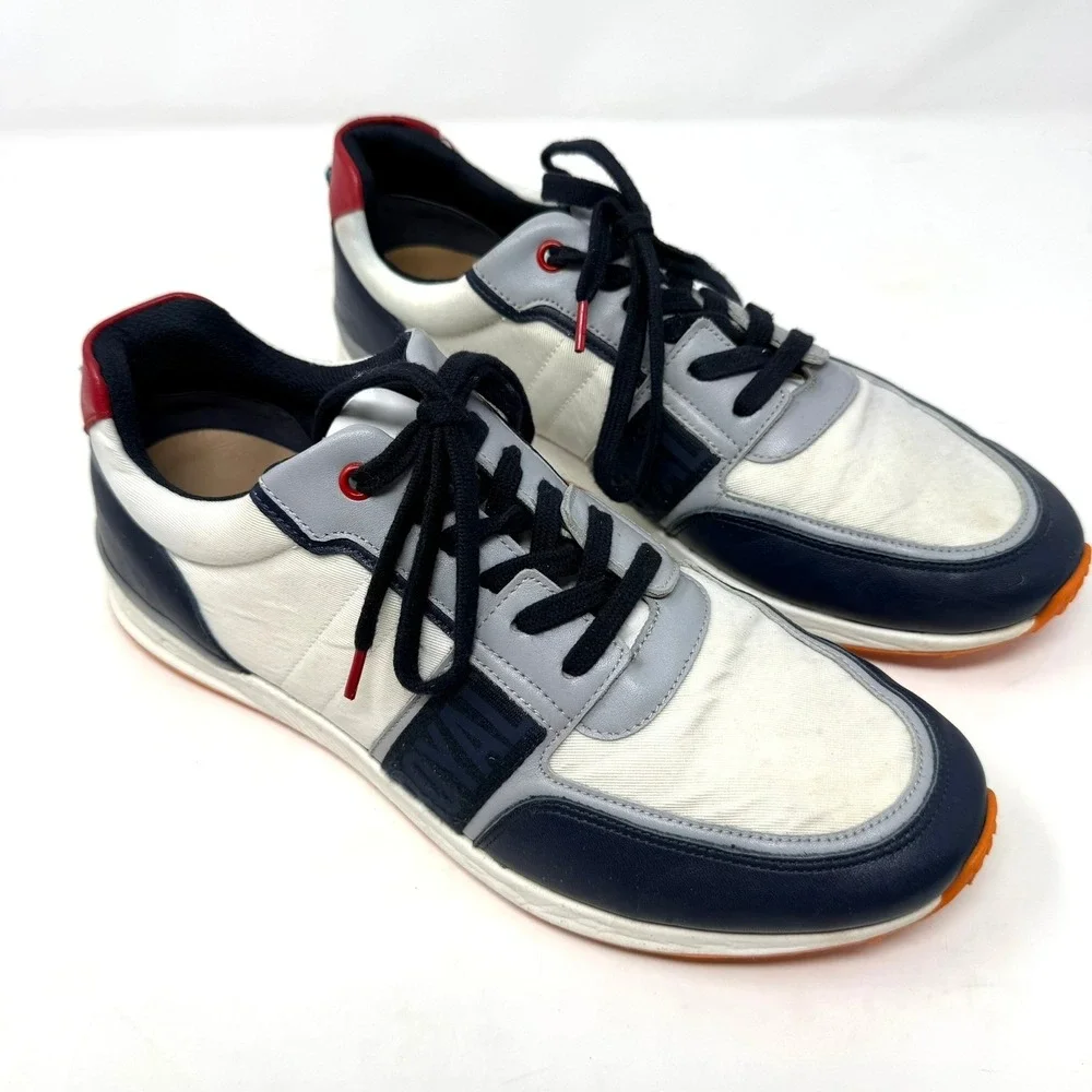 Royal Albartross Strider Lite Mens Spikeless Golf Shoes Sneakers Navy White 9 42